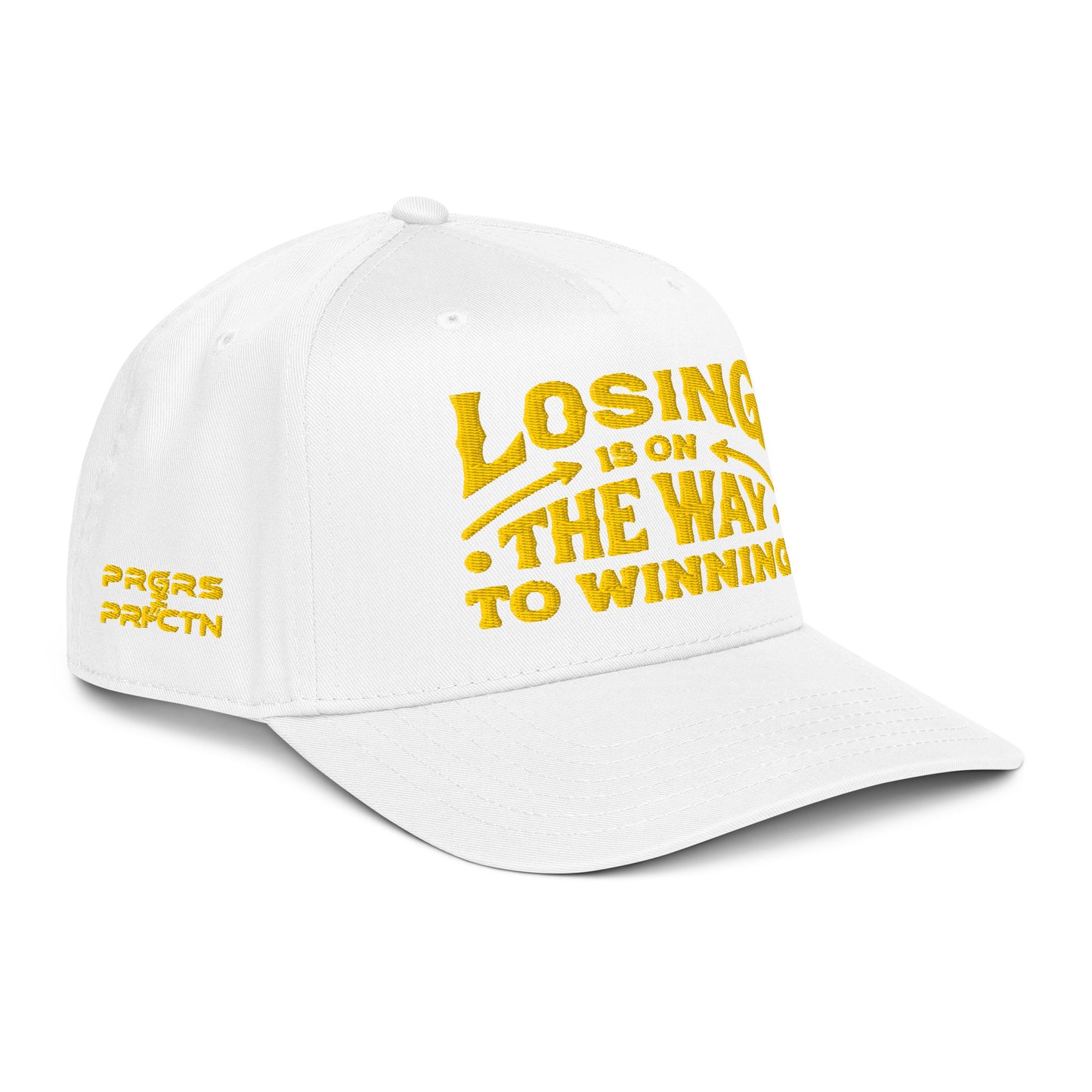 Losing Is On The Way To Winning Cap - Yellow - Wear KP