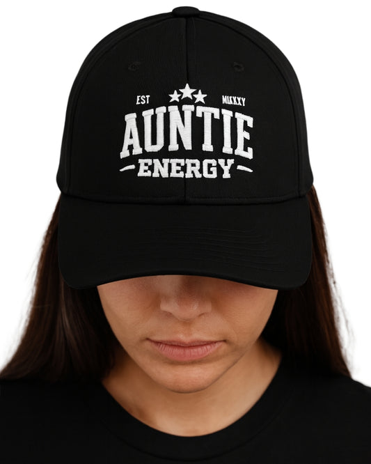 Auntie Energy Cap - White