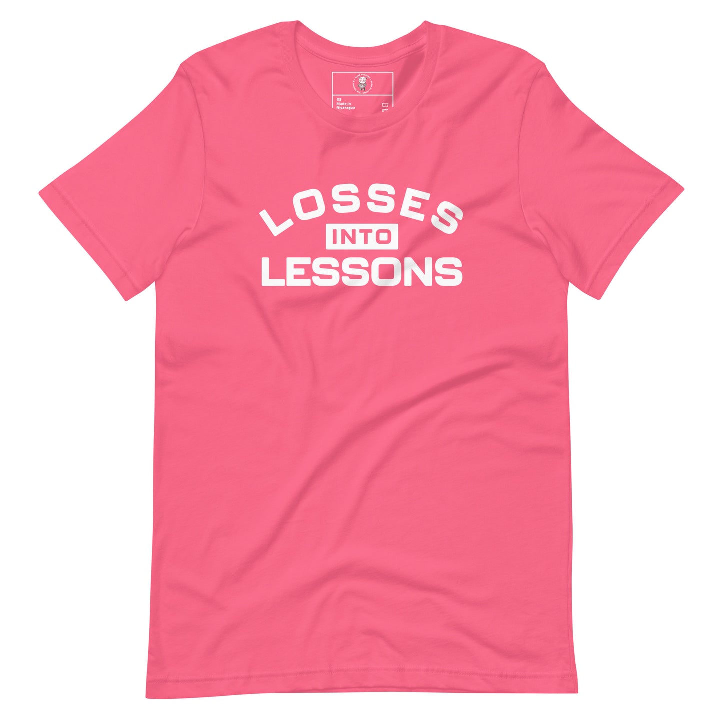 Losses Into Lessons T-Shirt - Wear KP