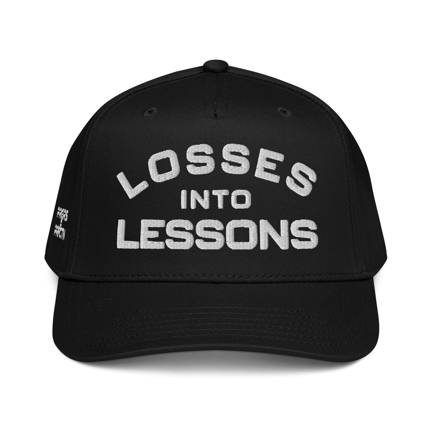 Losses Into Lessons Cap - White - Wear KP