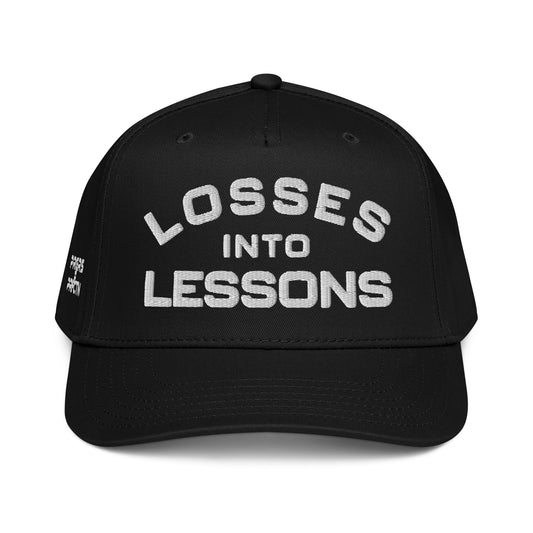 Losses Into Lessons Cap - White - Wear KP