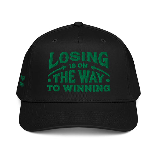 Losing Is On The Way To Winning Cap - Green - Wear KP