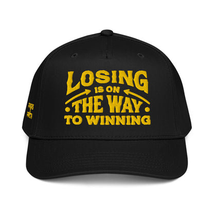Losing Is On The Way To Winning Cap - Yellow - Wear KP
