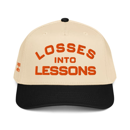 Losses Into Lessons Cap - Orange - Wear KP