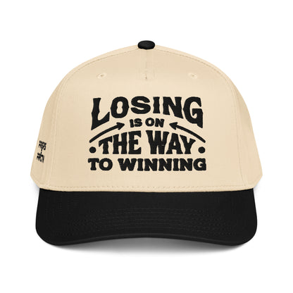 Losing Is On The Way To Winning Cap - Black - Wear KP