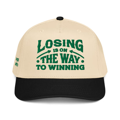 Losing Is On The Way To Winning Cap - Green - Wear KP
