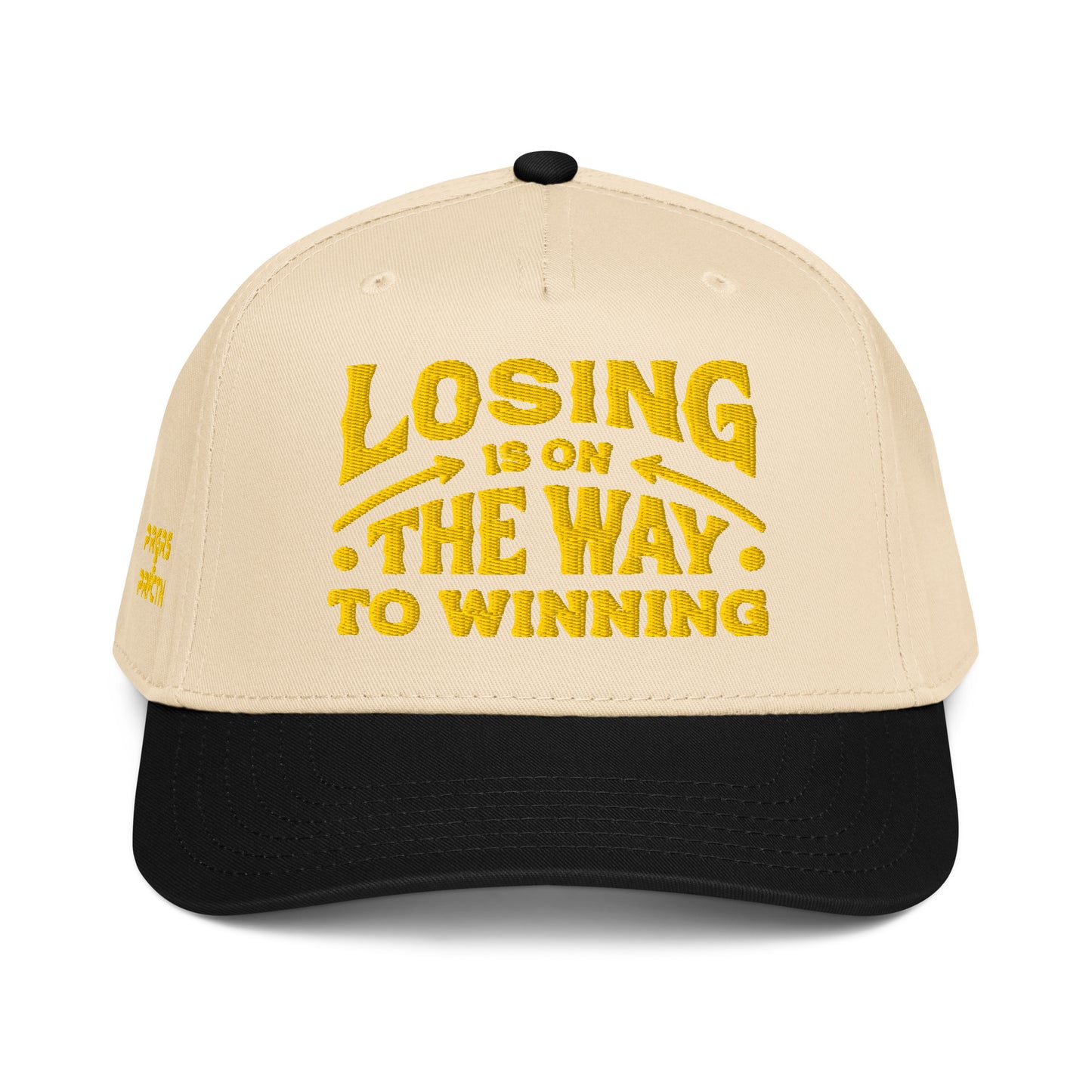 Losing Is On The Way To Winning Cap - Yellow - Wear KP