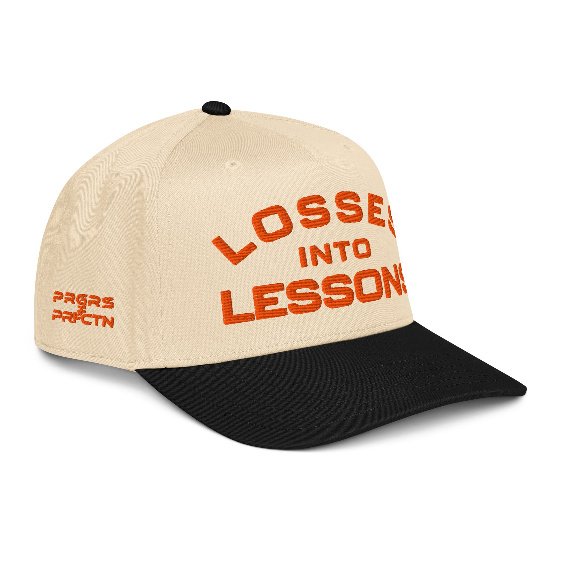 Losses Into Lessons Cap - Orange - Wear KP
