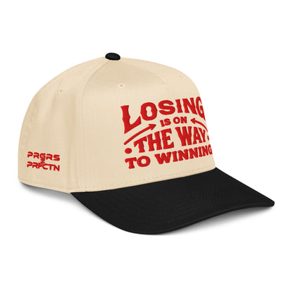 Losing Is On The Way To Winning Cap - Red - Wear KP