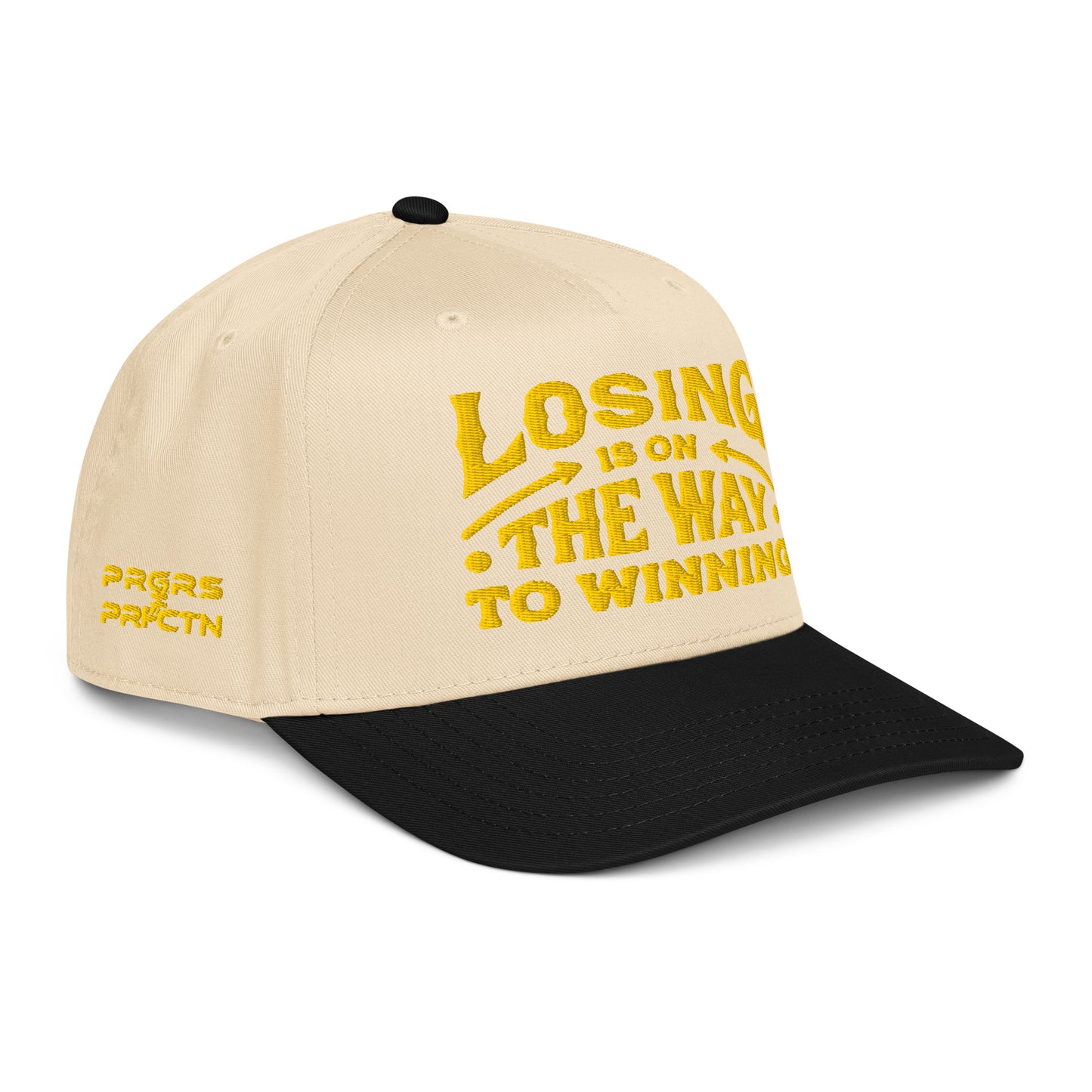 Losing Is On The Way To Winning Cap - Yellow - Wear KP