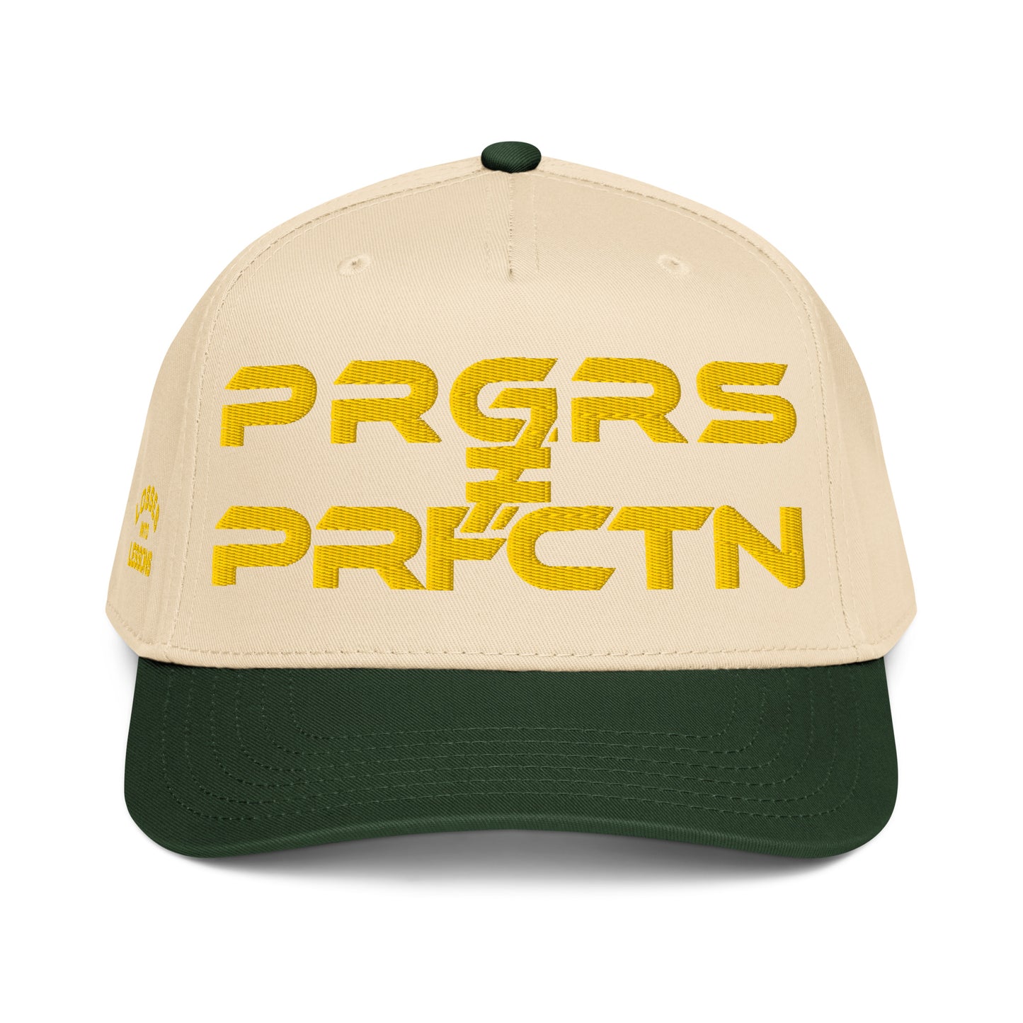 PRGRS ≠ PRFCTN Cap - Yellow - Wear KP
