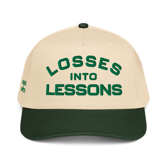 Losses Into Lessons Cap - Green - Wear KP