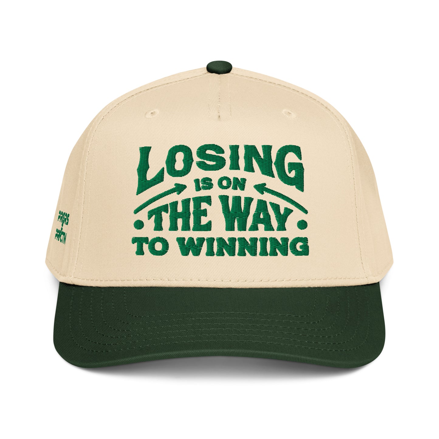 Losing Is On The Way To Winning Cap - Green - Wear KP
