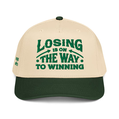 Losing Is On The Way To Winning Cap - Green - Wear KP