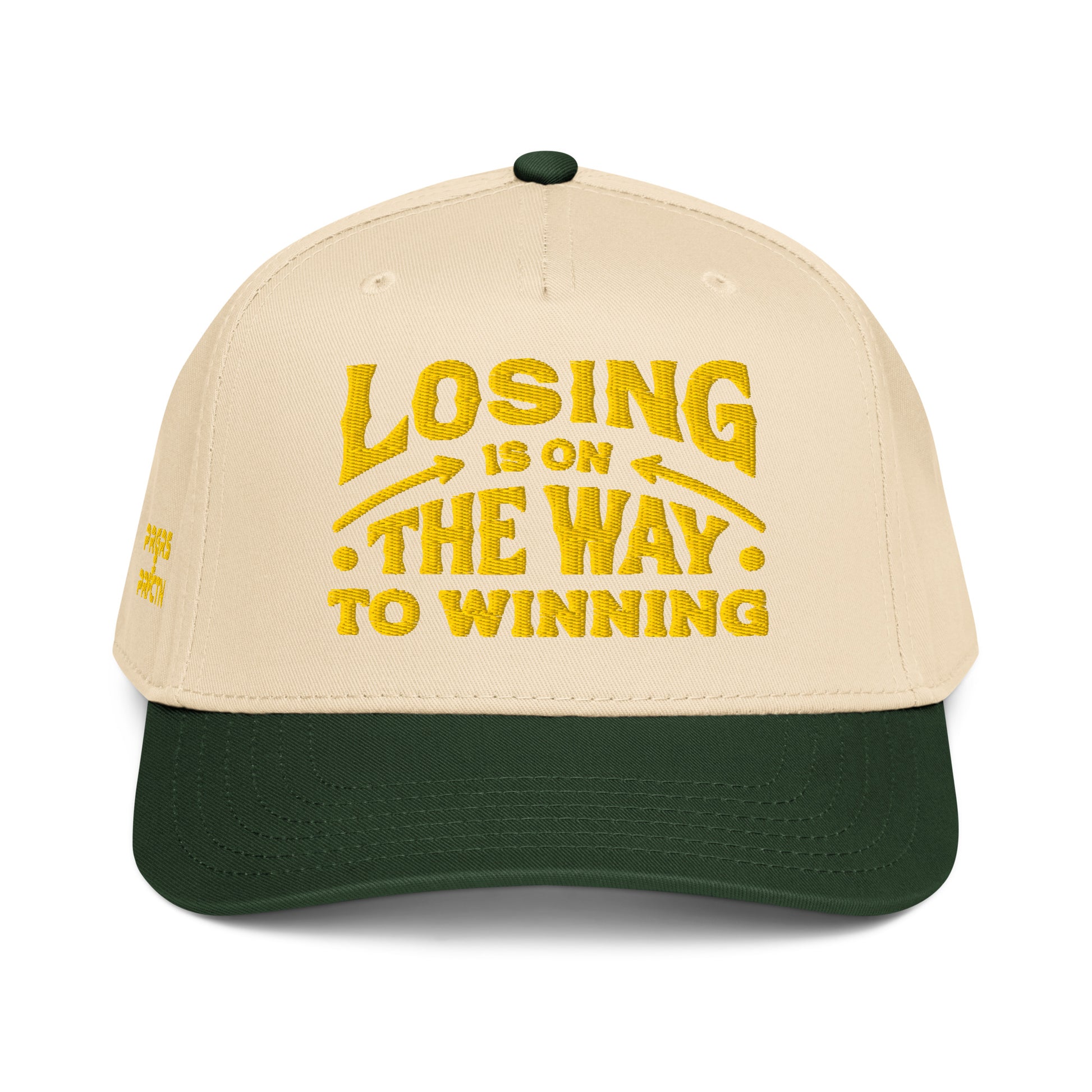 Losing Is On The Way To Winning Cap - Yellow - Wear KP