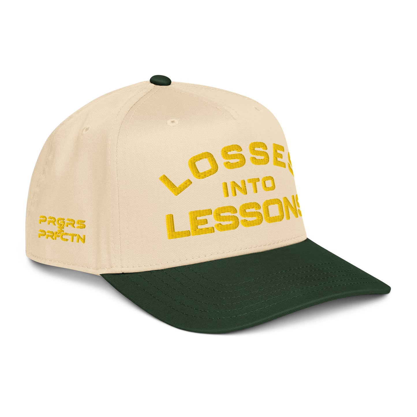 Losses Into Lessons Cap - Yellow - Wear KP