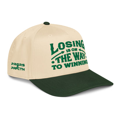 Losing Is On The Way To Winning Cap - Green - Wear KP