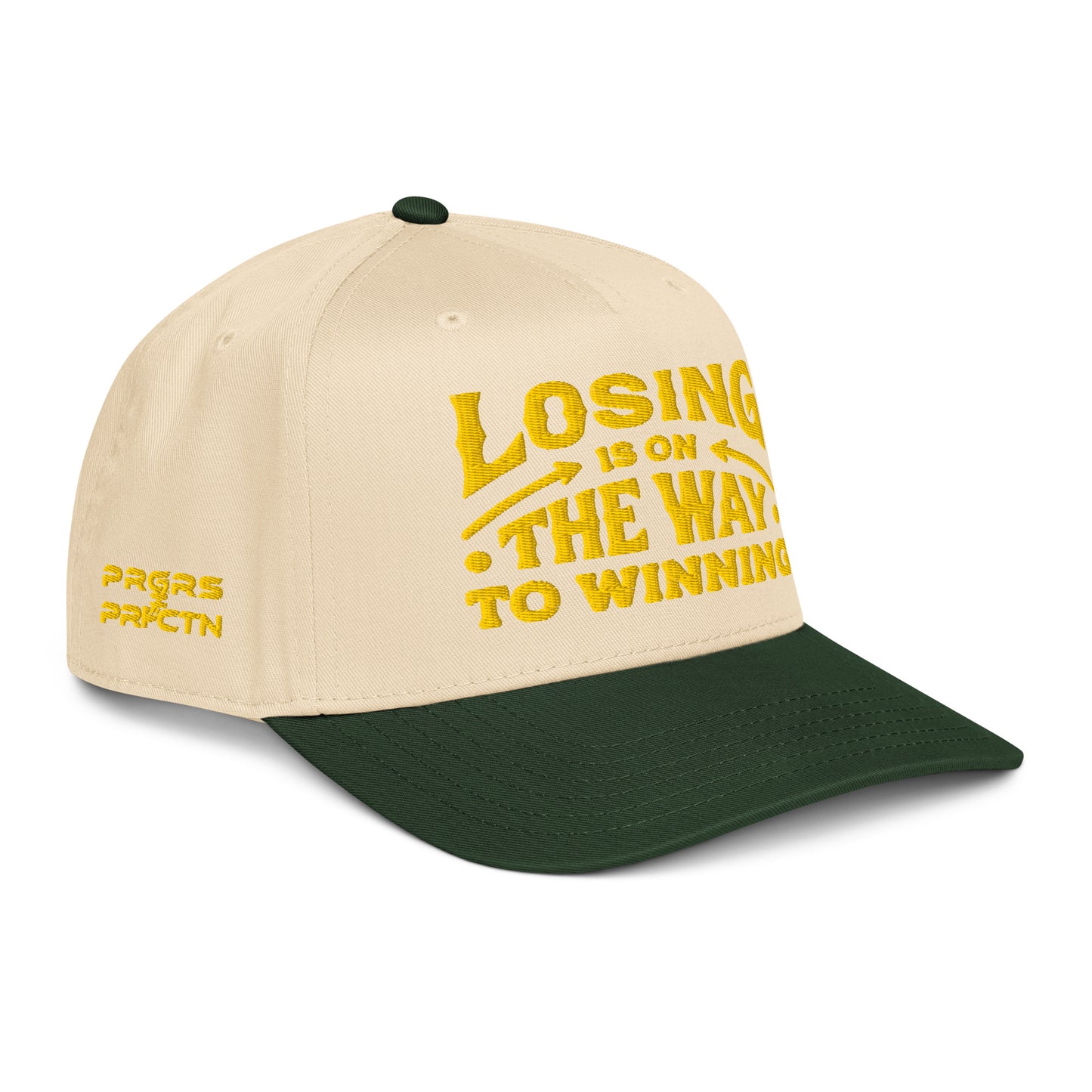 Losing Is On The Way To Winning Cap - Yellow - Wear KP