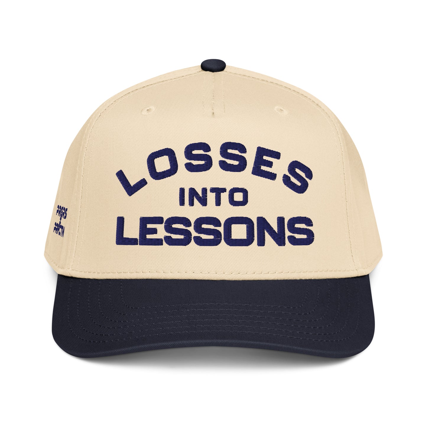 Losses Into Lessons Cap - Navy - Wear KP