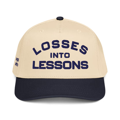 Losses Into Lessons Cap - Navy - Wear KP