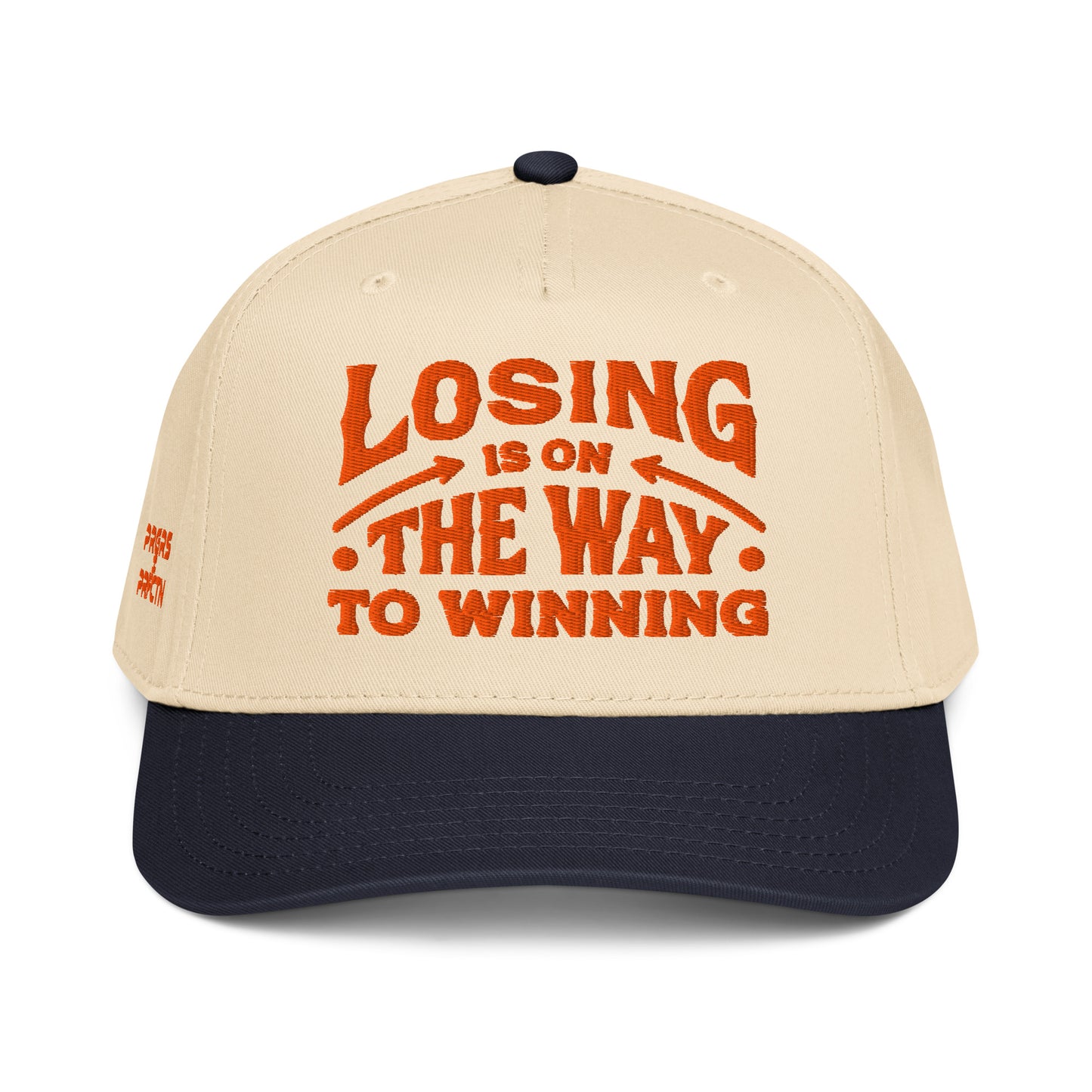 Losing Is On The Way To Winning Cap - Orange - Wear KP