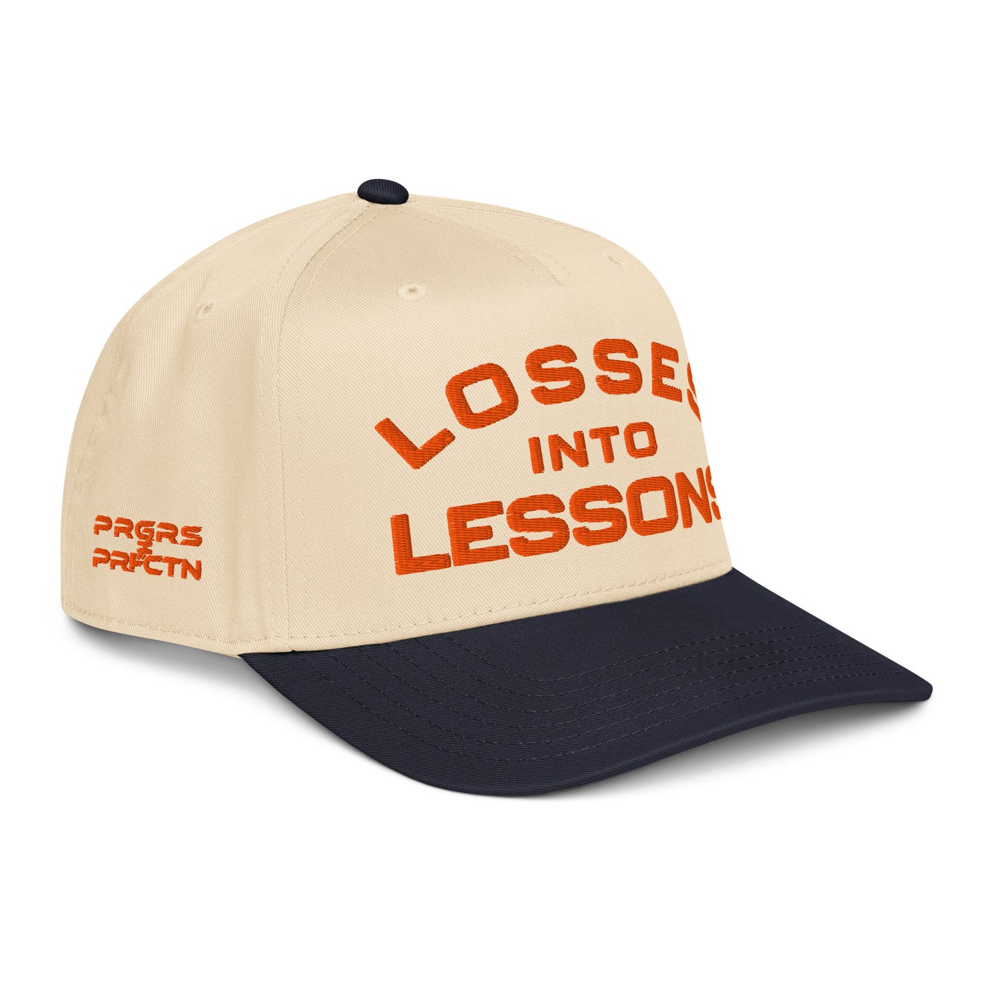 Losses Into Lessons Cap - Orange - Wear KP