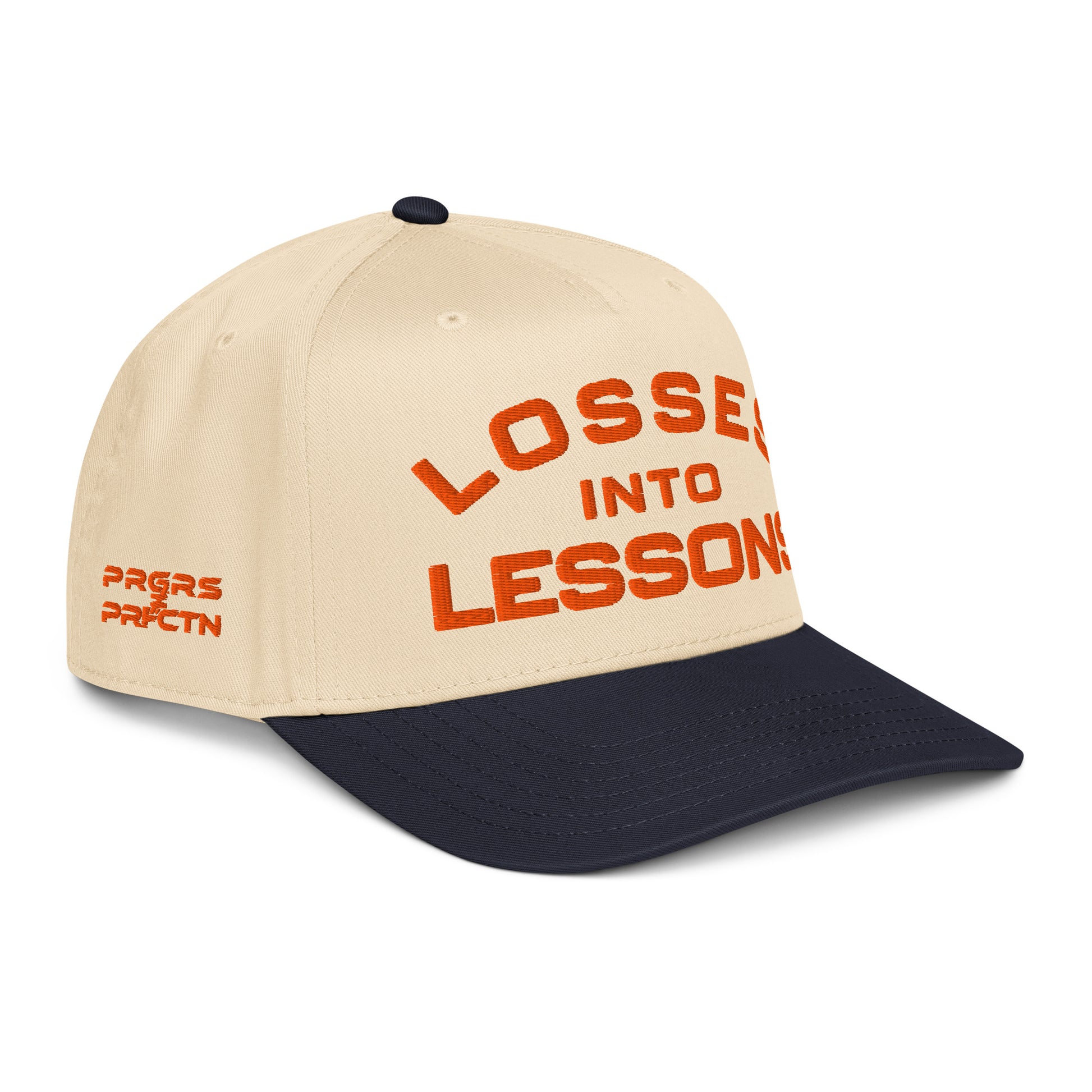 Losses Into Lessons Cap - Orange - Wear KP