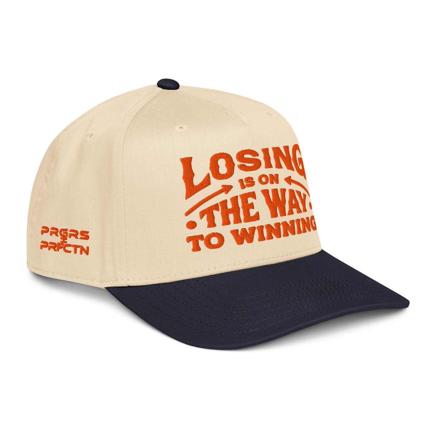 Losing Is On The Way To Winning Cap - Orange - Wear KP