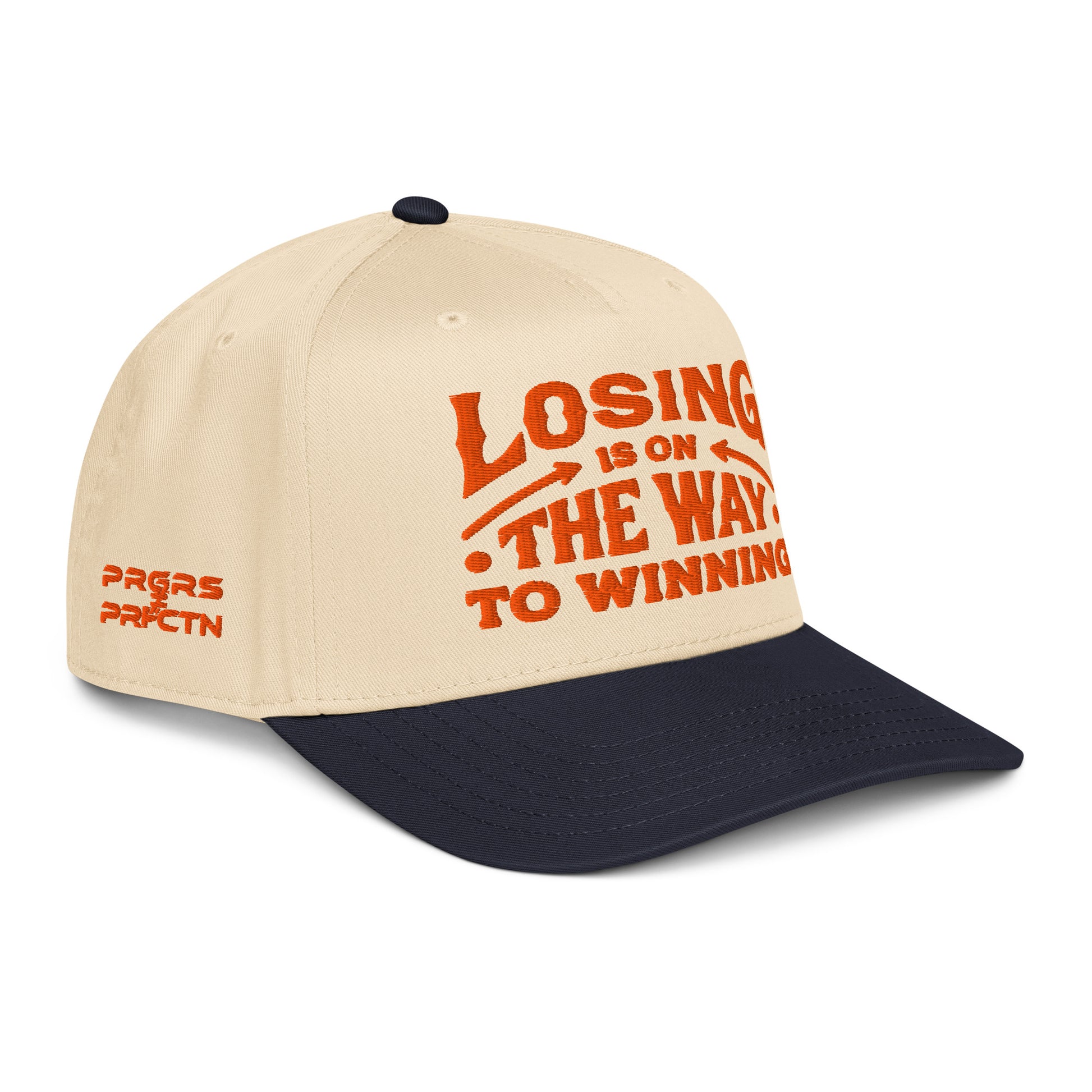 Losing Is On The Way To Winning Cap - Orange - Wear KP