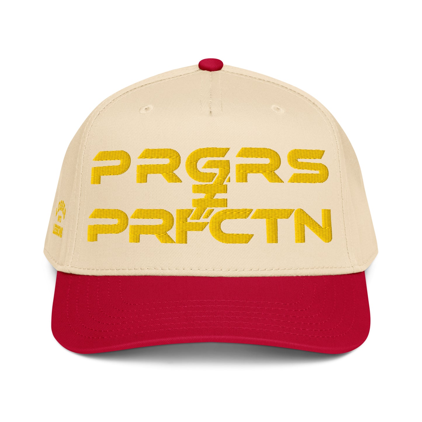 PRGRS ≠ PRFCTN Cap - Yellow - Wear KP