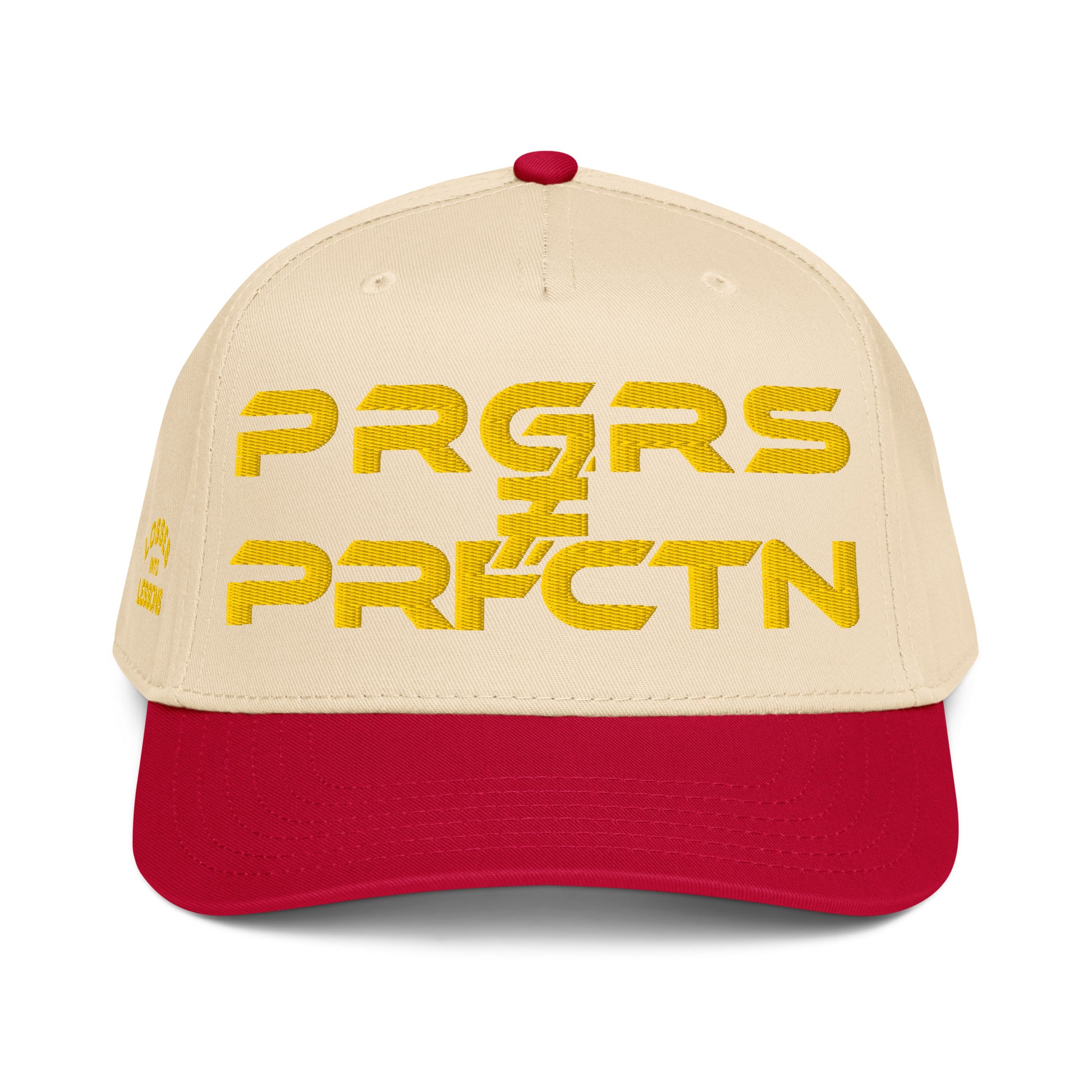 PRGRS ≠ PRFCTN Cap - Yellow - Wear KP