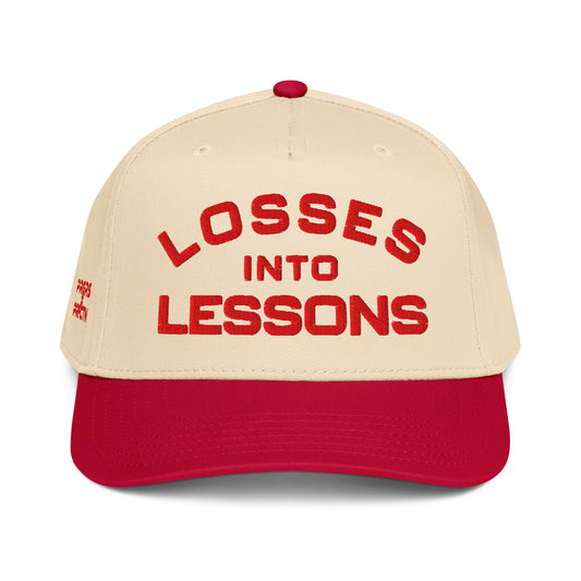 Losses Into Lessons Cap - Red - Wear KP
