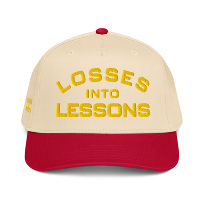 Losses Into Lessons Cap - Yellow - Wear KP