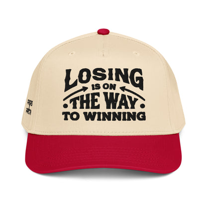 Losing Is On The Way To Winning Cap - Black - Wear KP