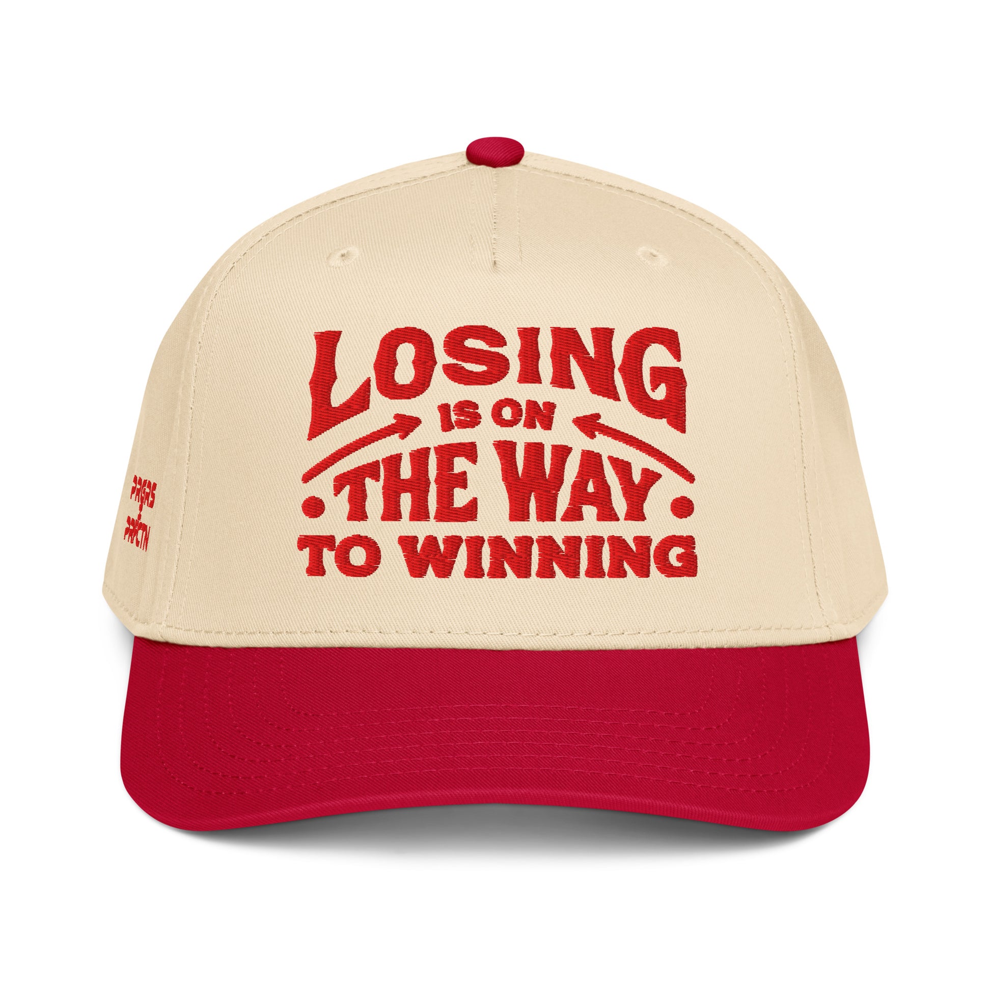 Losing Is On The Way To Winning Cap - Red - Wear KP
