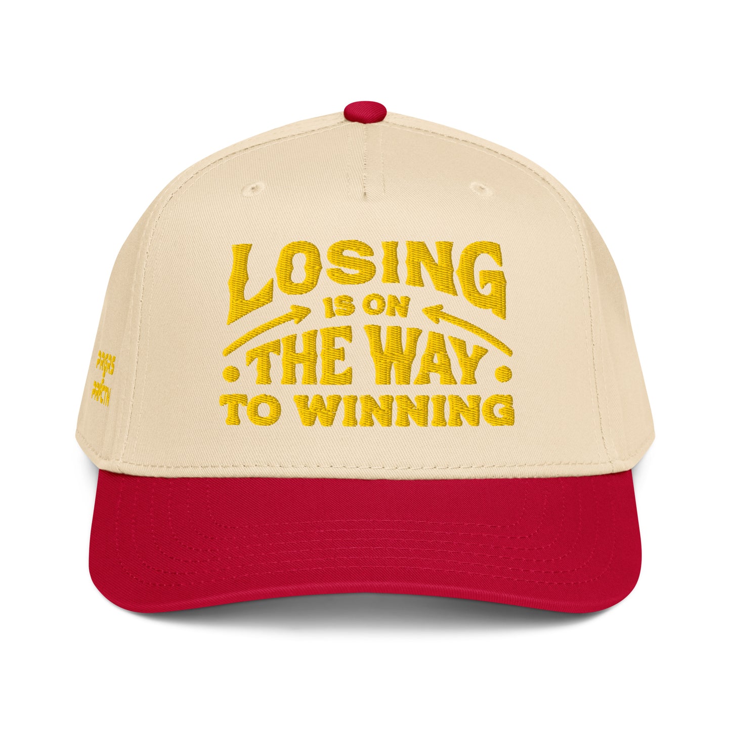 Losing Is On The Way To Winning Cap - Yellow - Wear KP
