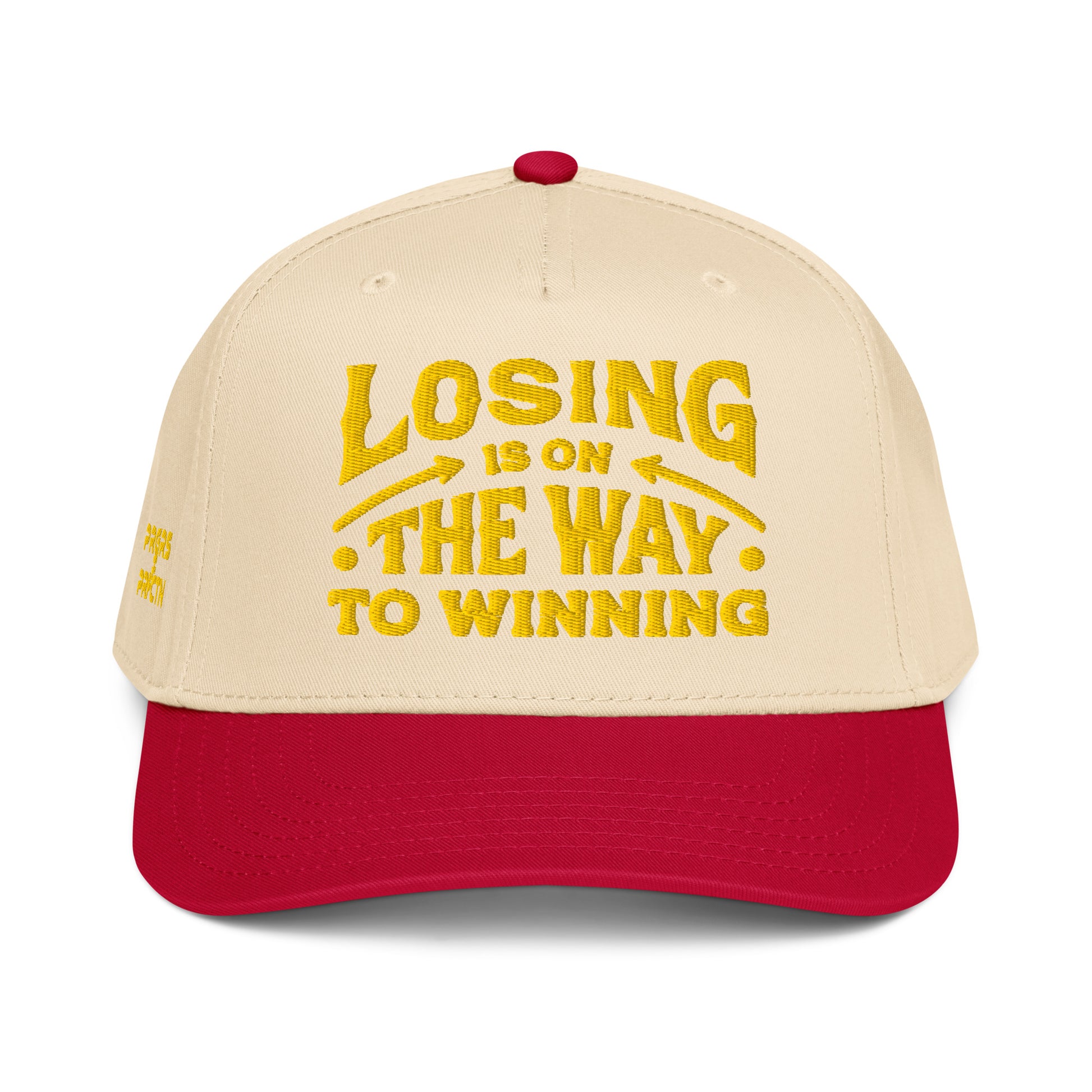 Losing Is On The Way To Winning Cap - Yellow - Wear KP