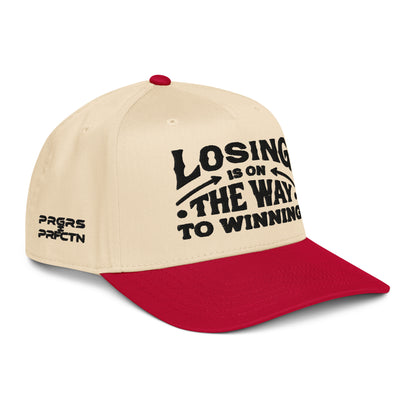 Losing Is On The Way To Winning Cap - Black - Wear KP