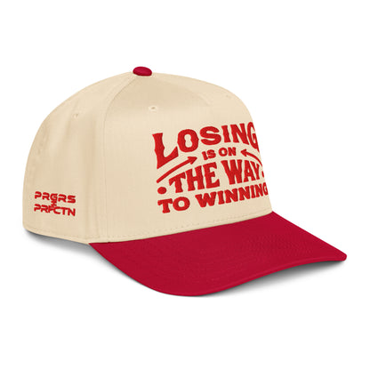 Losing Is On The Way To Winning Cap - Red - Wear KP