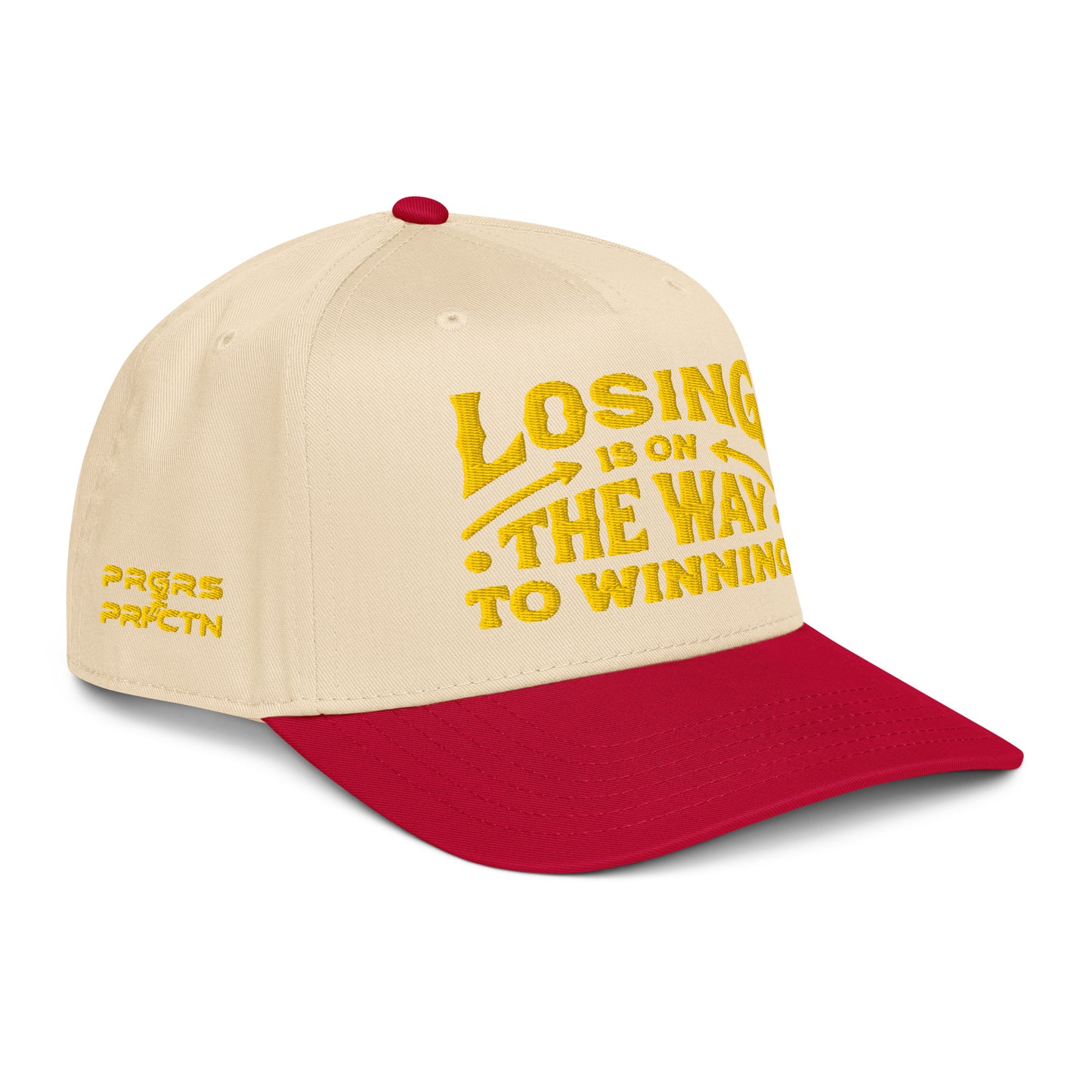 Losing Is On The Way To Winning Cap - Yellow - Wear KP
