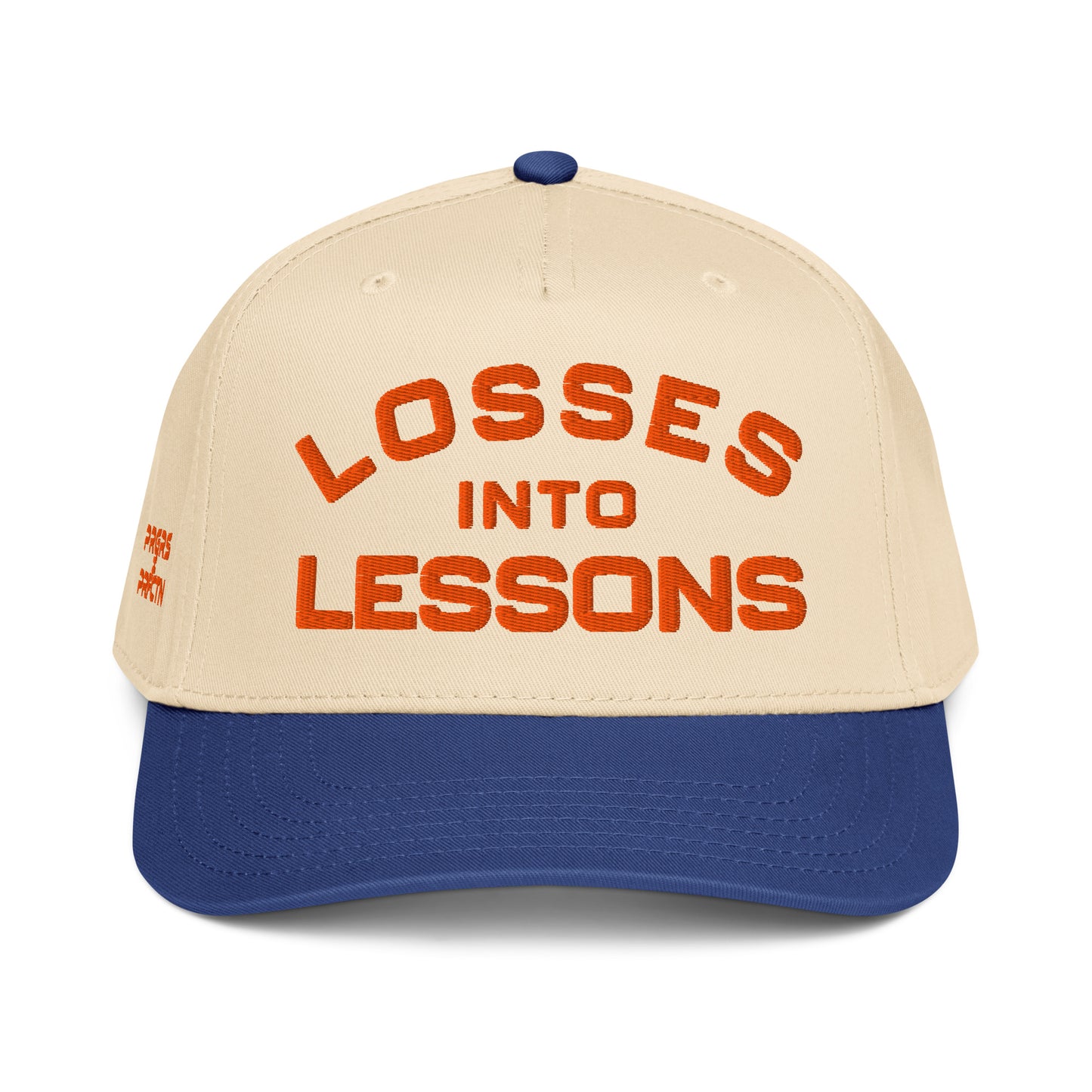 Losses Into Lessons Cap - Orange - Wear KP