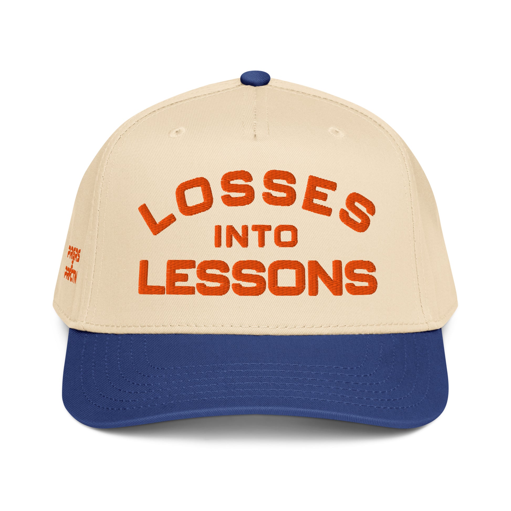 Losses Into Lessons Cap - Orange - Wear KP