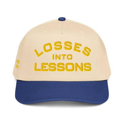 Losses Into Lessons Cap - Yellow - Wear KP