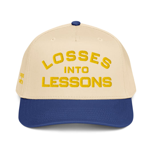 Losses Into Lessons Cap - Yellow - Wear KP