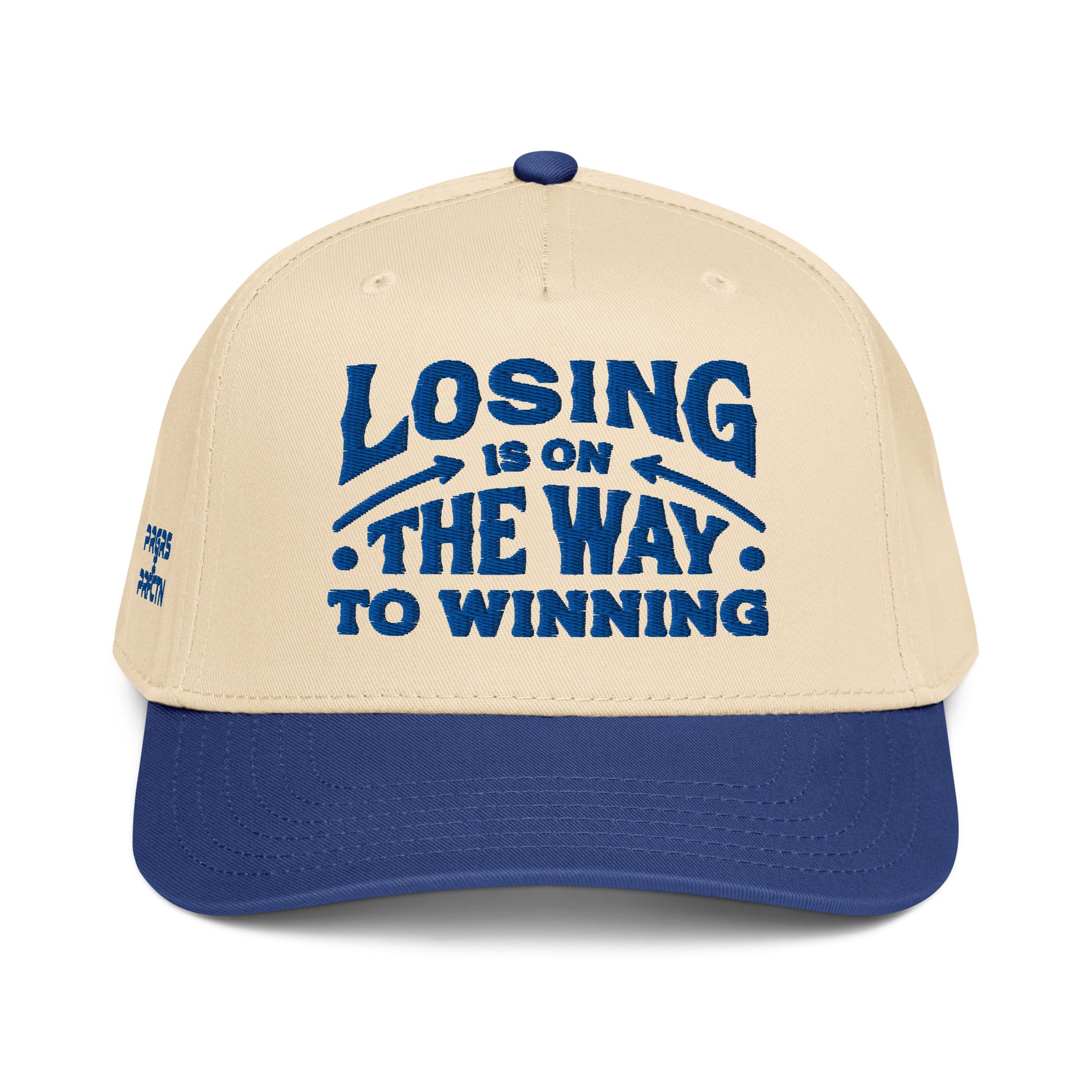 Losing Is On The Way To Winning Cap - Royal - Wear KP