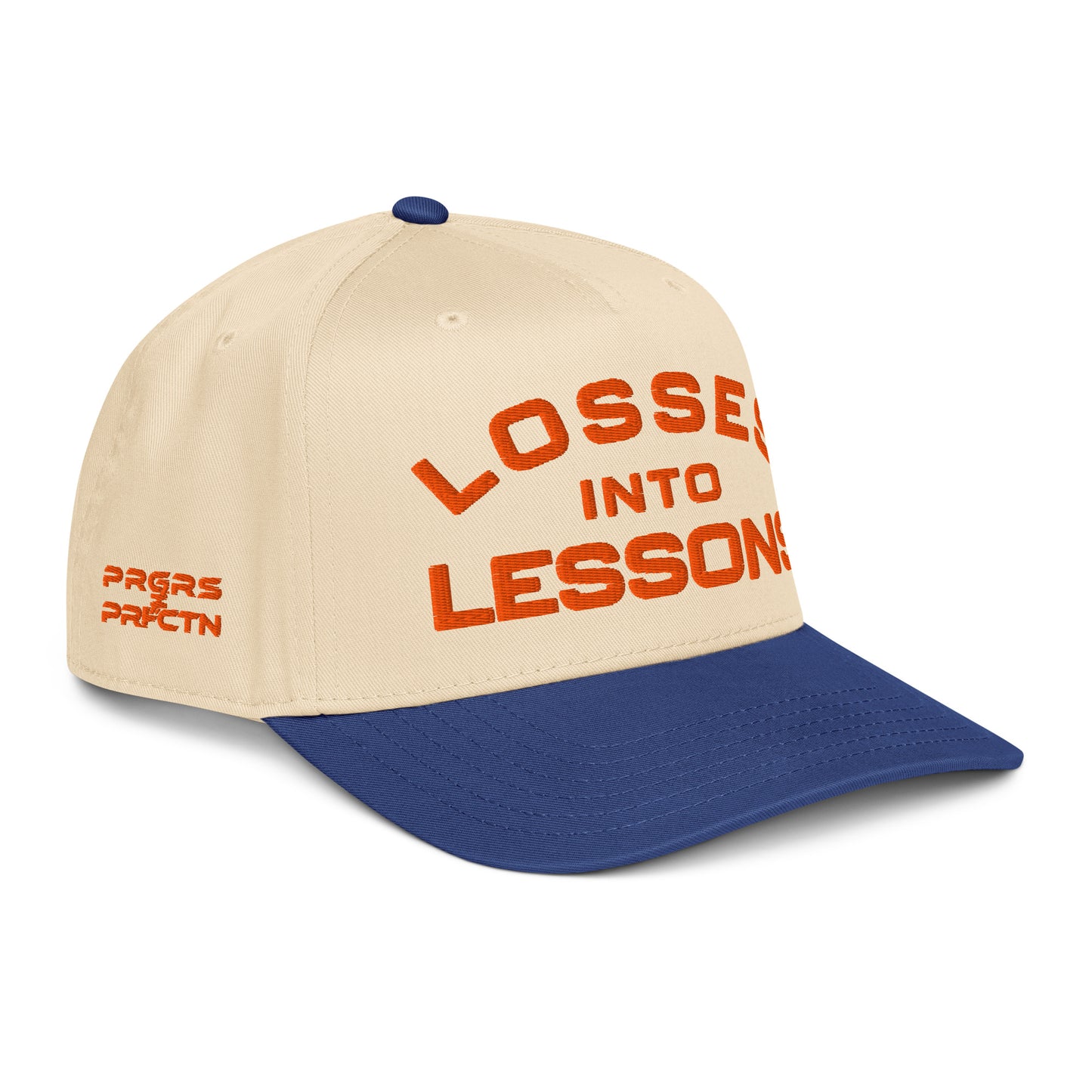 Losses Into Lessons Cap - Orange - Wear KP