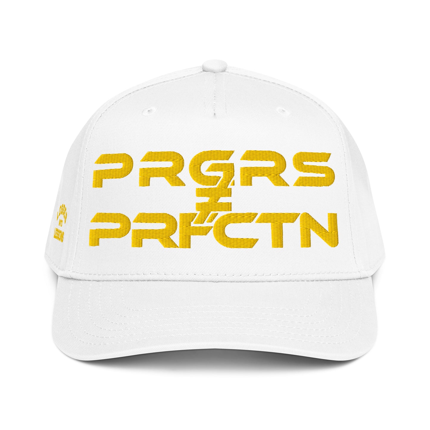 PRGRS ≠ PRFCTN Cap - Yellow - Wear KP