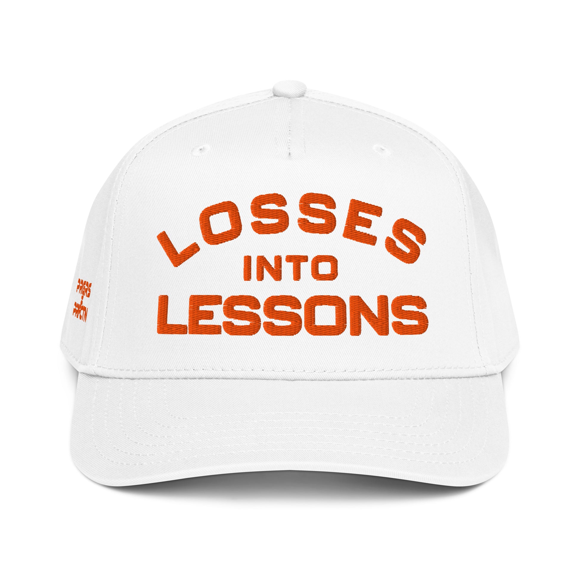 Losses Into Lessons Cap - Orange - Wear KP