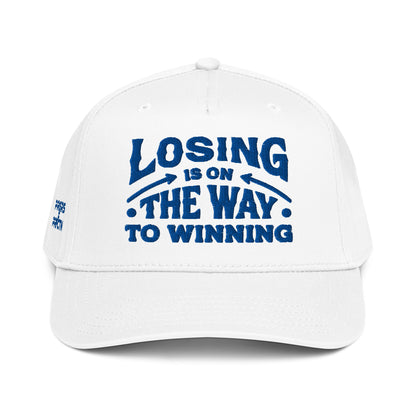 Losing Is On The Way To Winning Cap - Royal - Wear KP