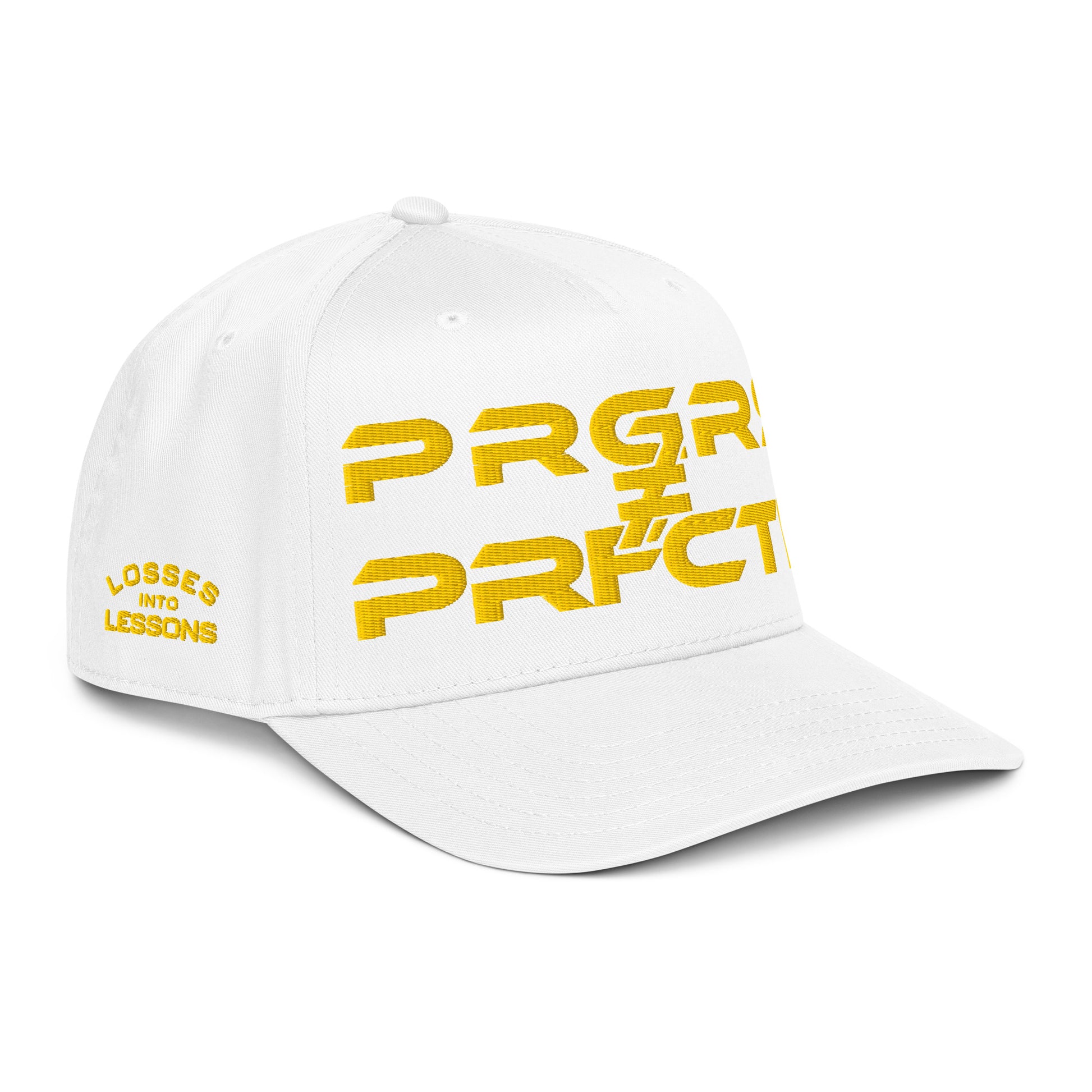 PRGRS ≠ PRFCTN Cap - Yellow - Wear KP